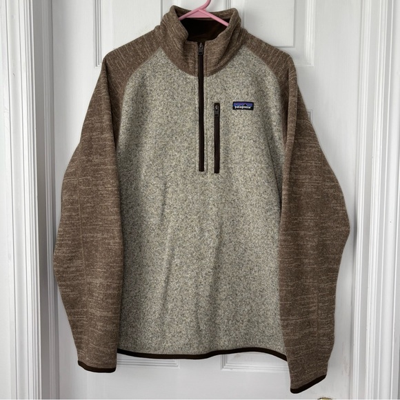 Patagonia Other - Men’s Patagonia Better Sweater Quarter Zip in Brown/Tan